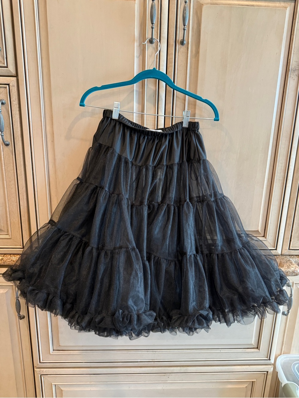 Disney Black Girls Elastic Waistband Petticoat Skirt